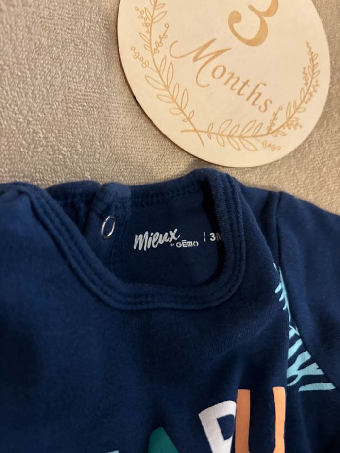 Lot 3 pyjamas fin / été 3 mois - photo numéro 4