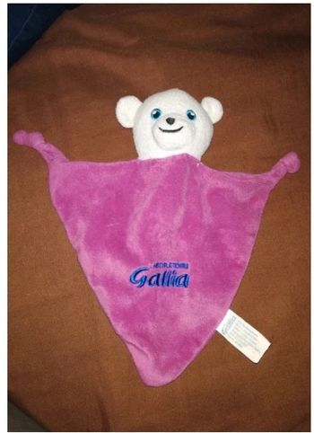 🌺 Doudou ourson laboratoires gallia