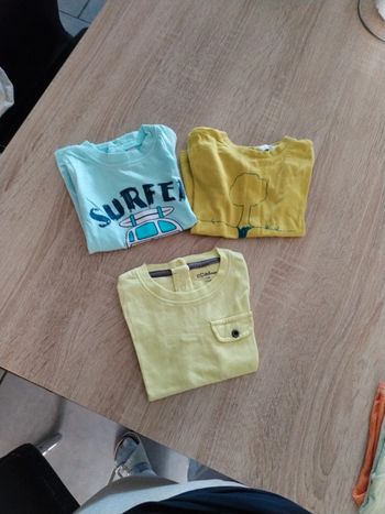 Lot tee shirt 12 mois