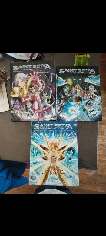 Bd  saint Seiya les chevaliers du zodiaque odyssée (1-2-3