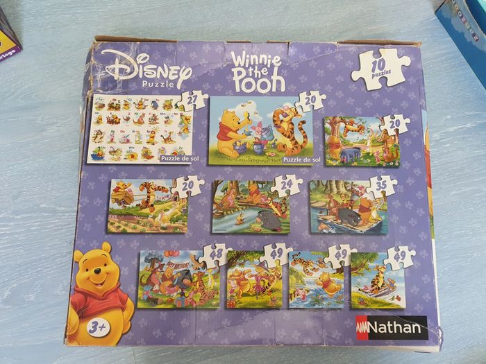 Pack de 10 puzzles winnie l'ourson - photo numéro 4