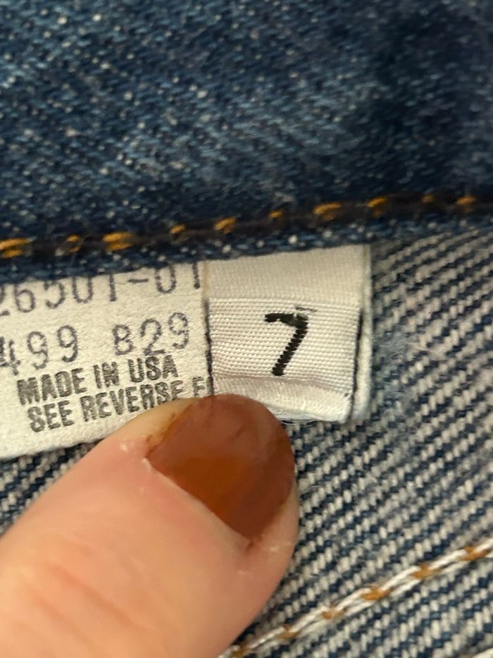 Jean  501 vintage taille 34