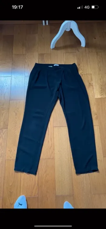 Pantalon noir fluide habillé