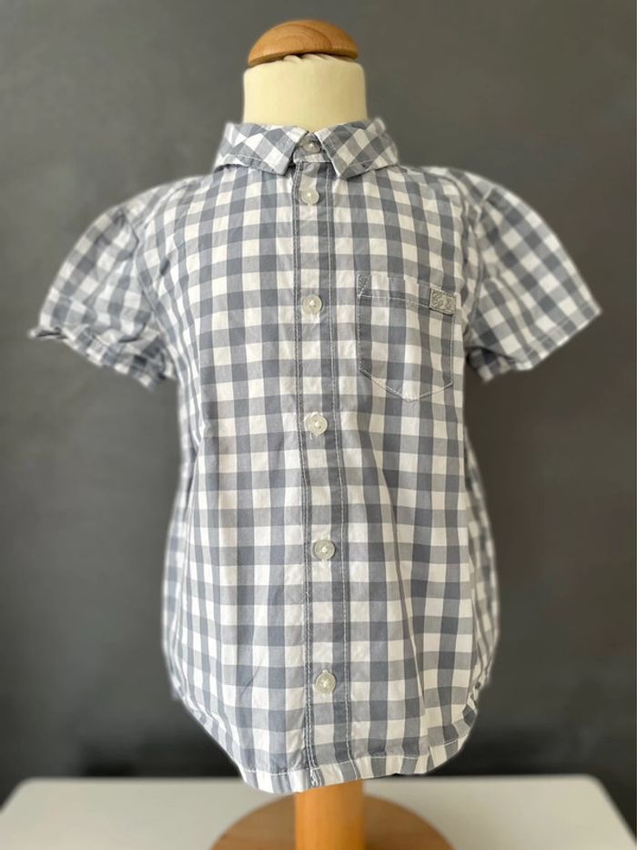 Chemise manche courte garçon