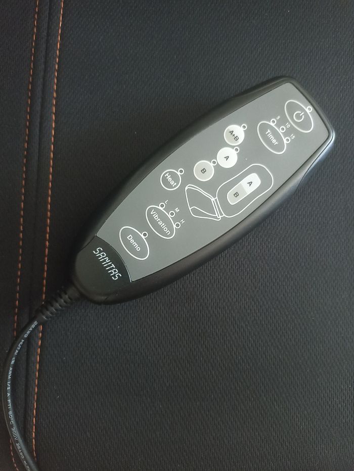 Fauteuil de massage shiatsu électrique avec chaleur apaisante - photo numéro 2
