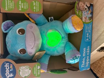 VTECH BABY - PELUCHE INTERACTIVE - THEO MON HIPPO CALIN