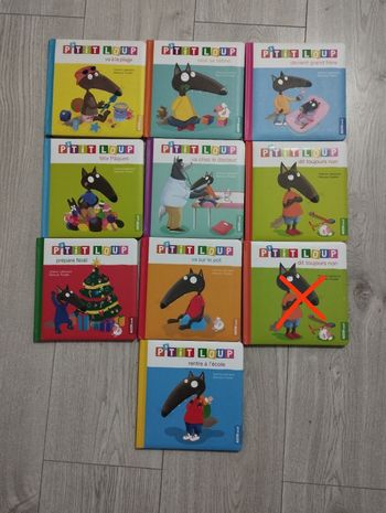 Lot livres p'tit loup