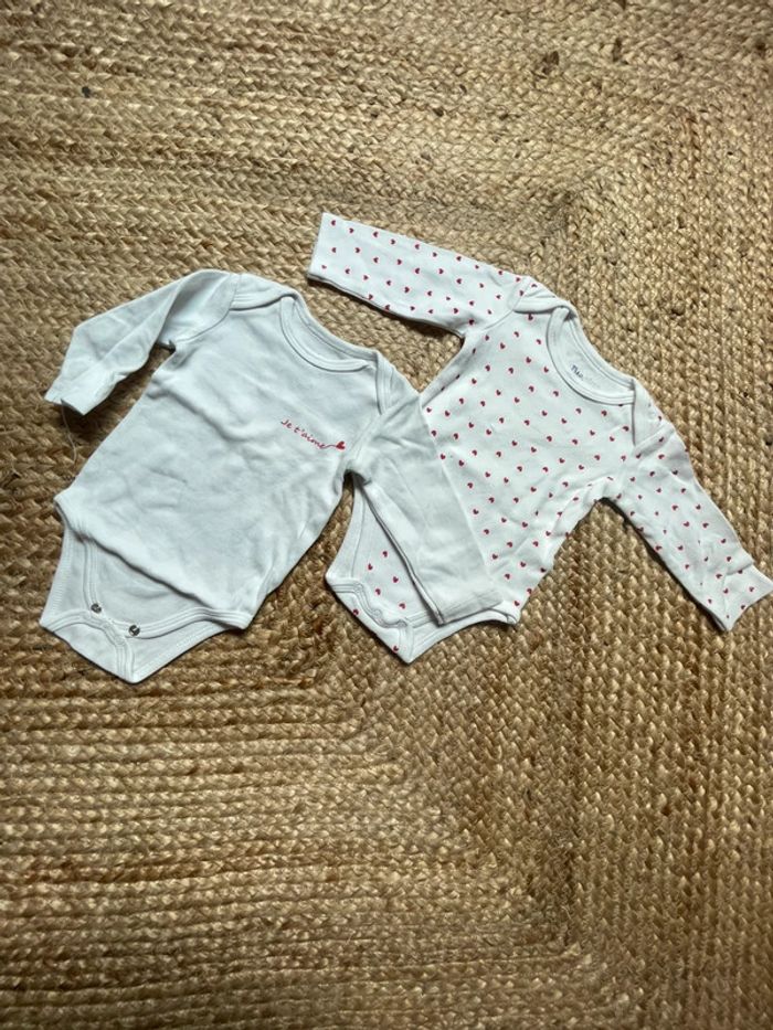 Lot de body manches longues