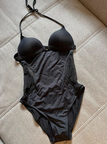 Maillot de bain femme 1 pièce noir Hechter