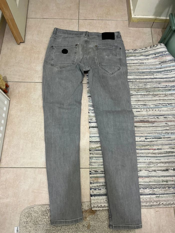 Jean slim basic skinny gris - photo numéro 7