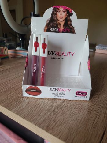 Lot 2 gloss mat tenue 24h , waterproof 🌹 huxiabeauty