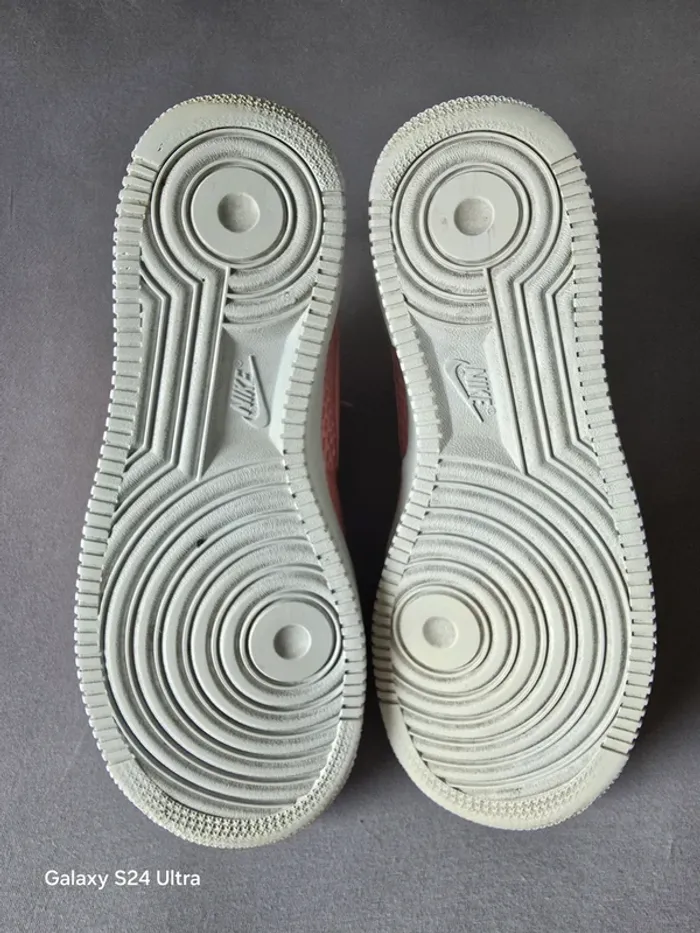 Nike Air Force One Rose Femme – Sneakers/Chaussures - Taille 38 - Très bon etat - photo numéro 6