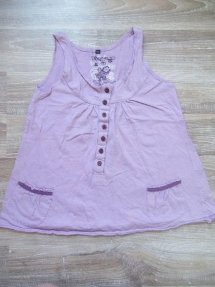 Tunique sans manches mauve RoseBud 10 ans (TS1) - photo numéro 1