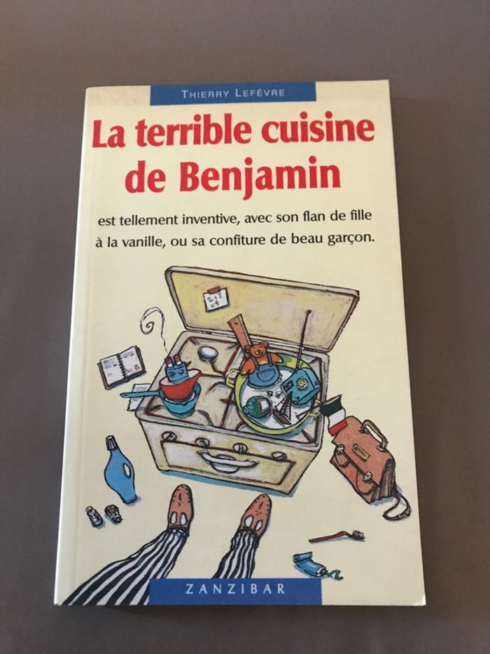 Livre La terrible cuisine de Benjamin