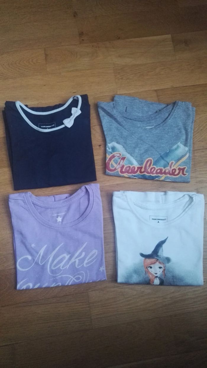 Lot de 4 hauts manches longues