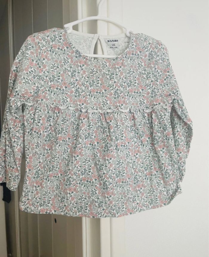 Haut fleuri kiabi bébé fille