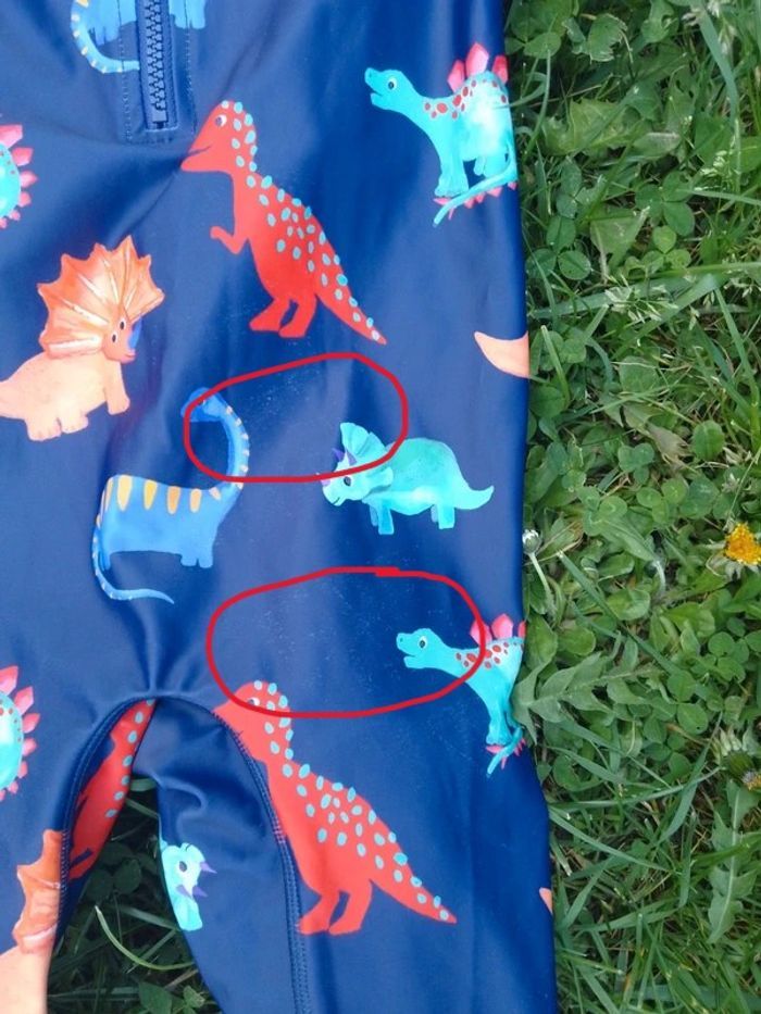 combinaison de bain taille 5/6 ans - NEXT - polyester et élastane - photo numéro 5