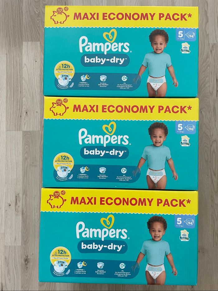 Pampers taille 5