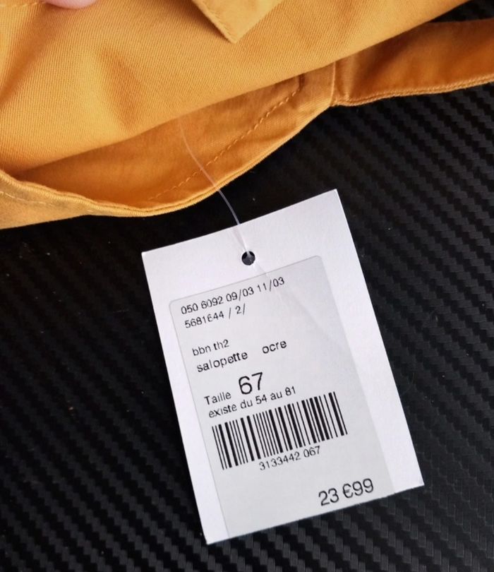 Salopette mixte neuf 6mois - photo numéro 2