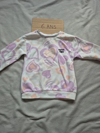 Sweat gemo fille 6 ans