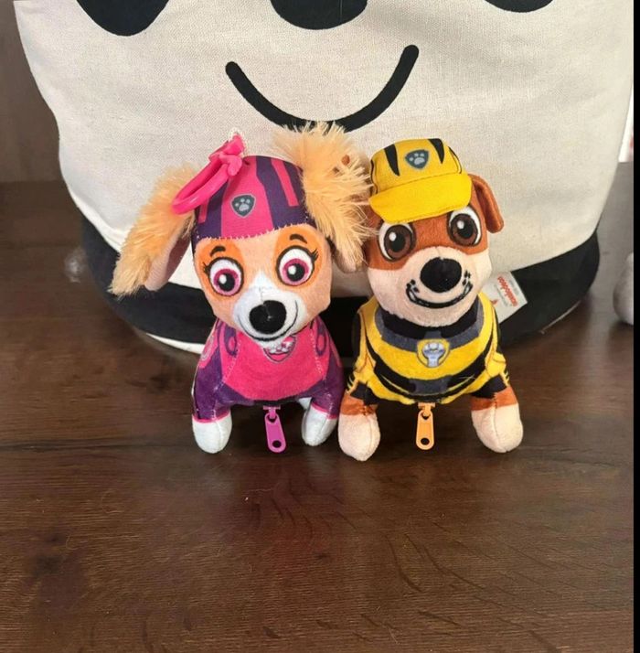 Lot 2 peluches  Pat  patrouille  petit  format