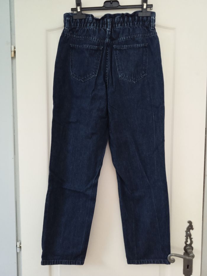 Jean mom bleu taille 36 - photo numéro 2