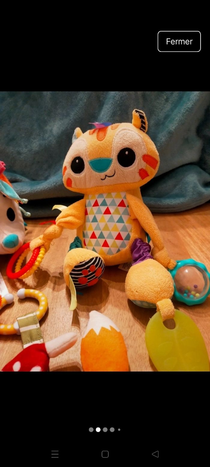 Lot de 5 jouets animaux - photo numéro 2