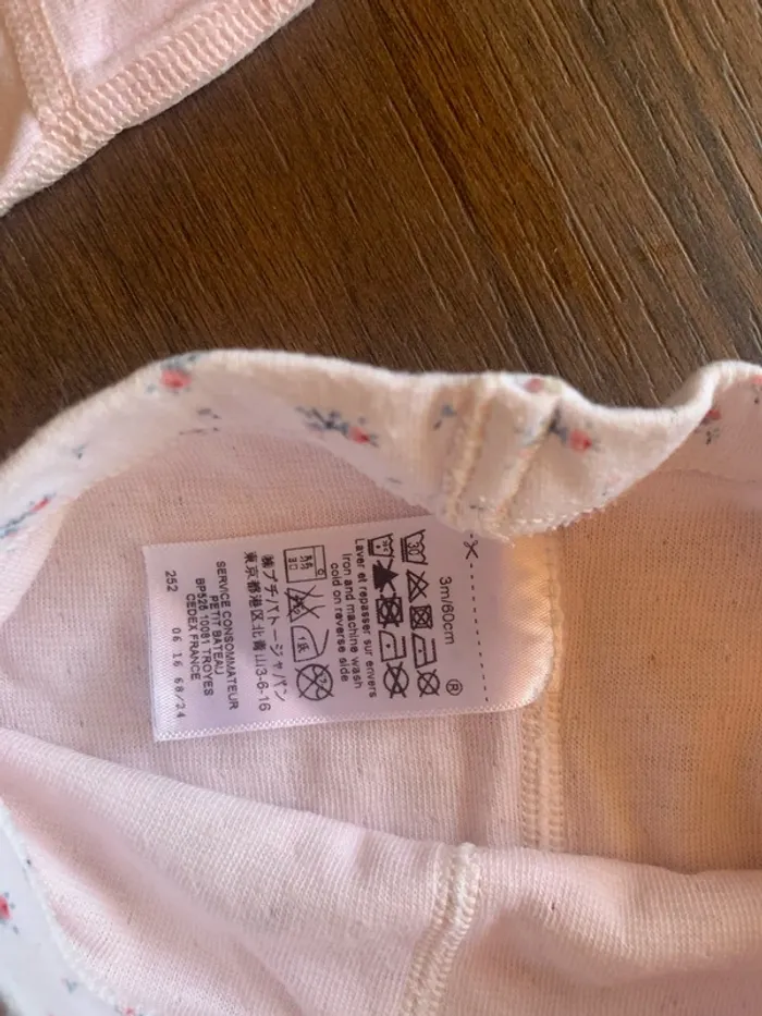Ensemble Petit Bateau fille 3 mois - photo numéro 5