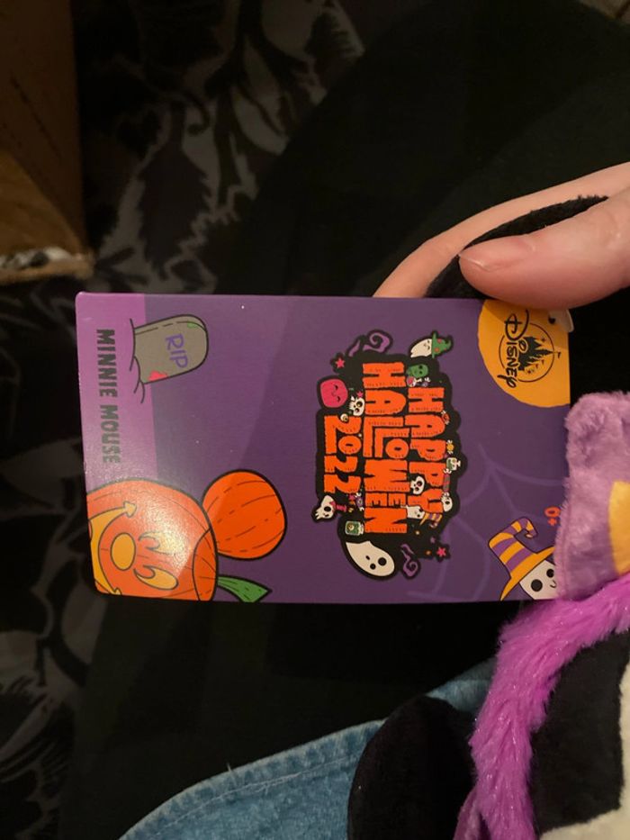 Peluche Minnie Halloween - photo numéro 3