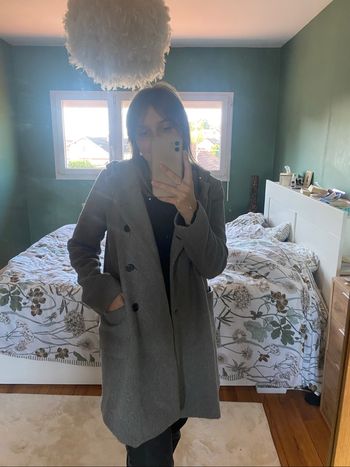 Manteau gris