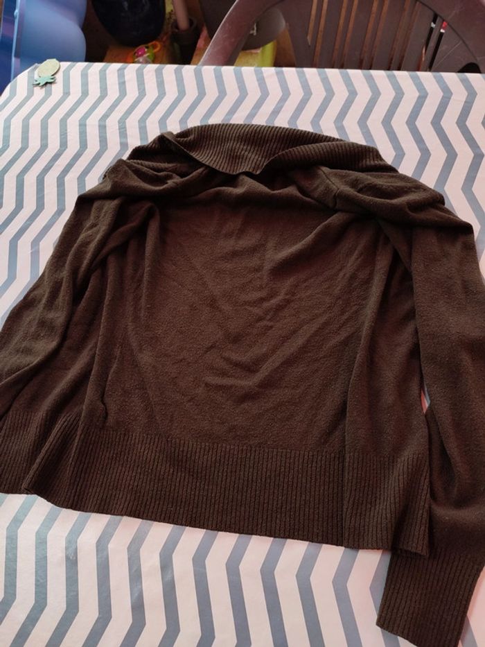 Gilet marron - photo numéro 3