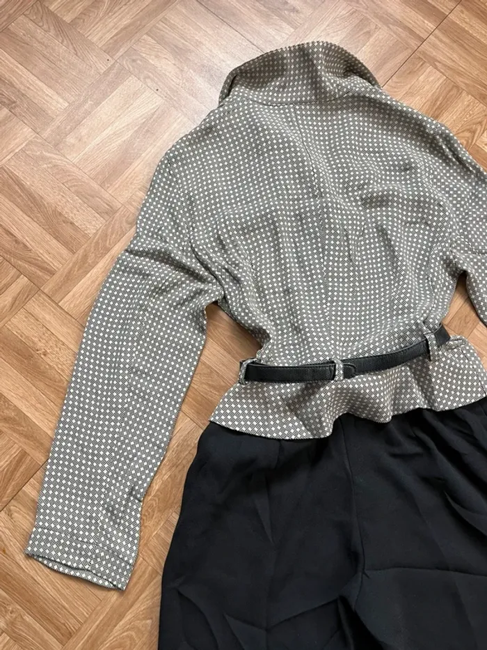 Combinaison ensemble veste et pantalon vintage T40 Sandro - photo numéro 9