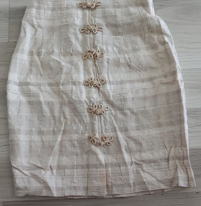 Jupe courte crème Pimkie taille 38 - photo numéro 5