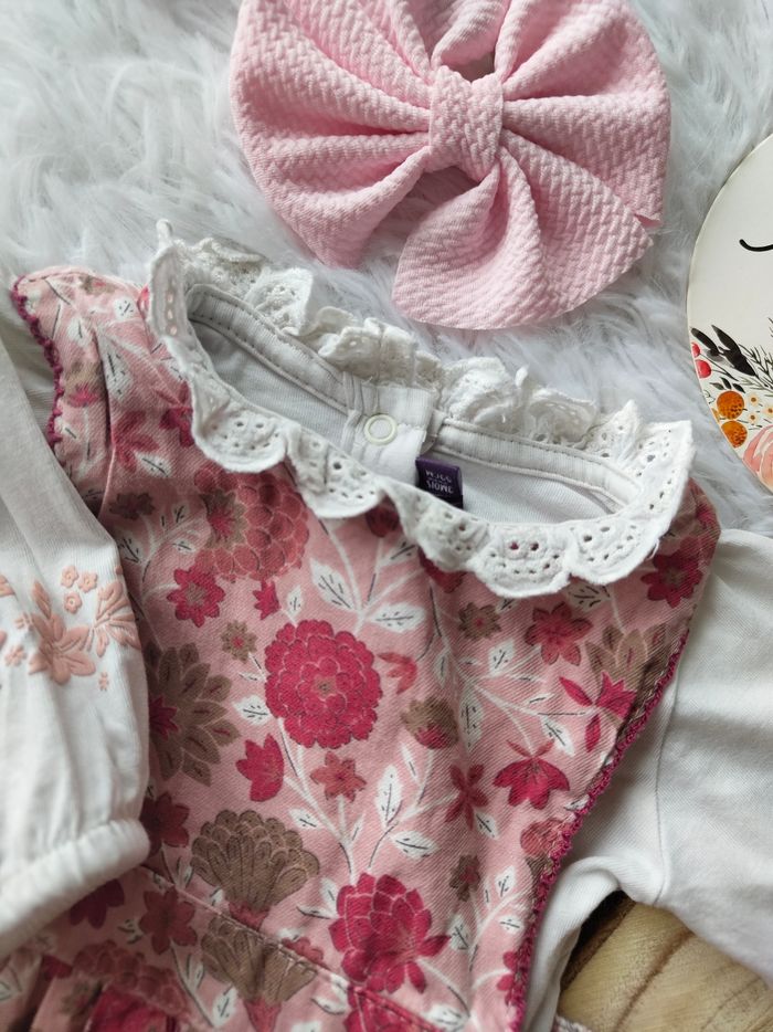 Ensemble complet 4 pièces sergent major fille 3 mois 🎀 - photo numéro 5