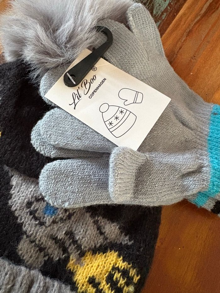 Bonnet et gants enfant Lil’boo - photo numéro 2