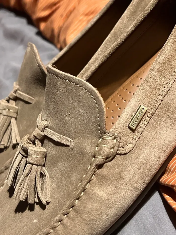 Mocassins Tommy Hiligher 2025 beige édition limitée rare