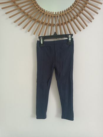Legging bleu marine 4ans
