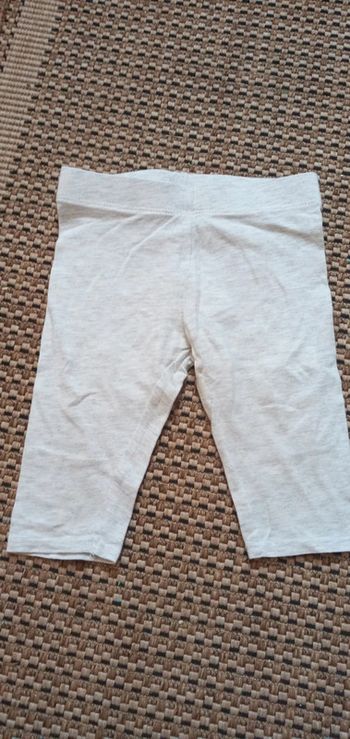 Leggings gris in extenso 3 ans