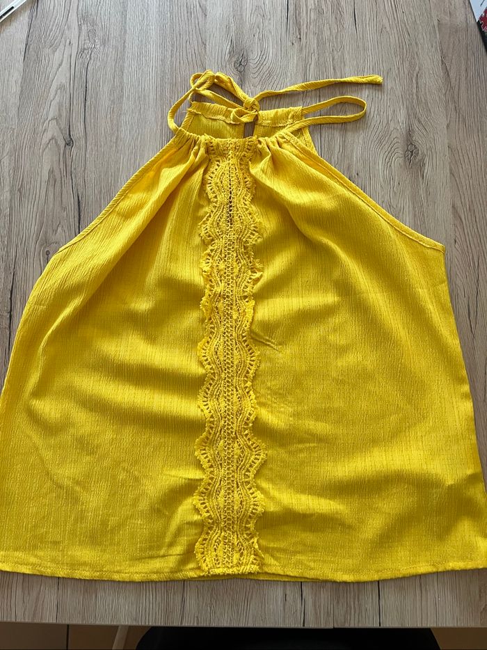 Débardeur jaune SHEIN taille L