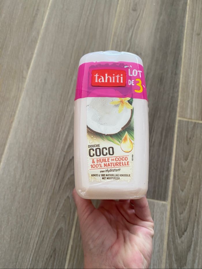 Lot de 3 gel douche neuf Tahiti coco - photo numéro 2