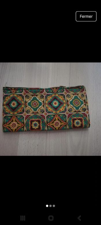 Magnifique trousse vintage imperméable neuve