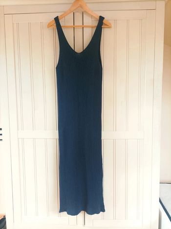 Robe droite en laine