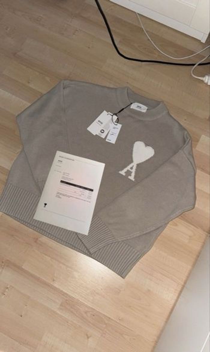 Pull ami paris marron claire