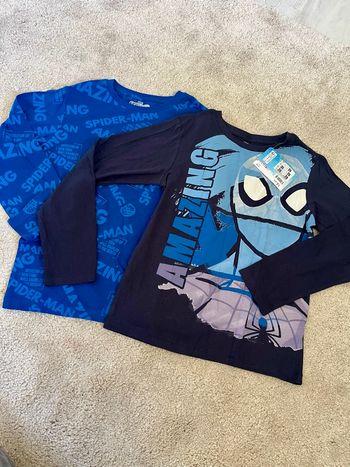 Lot de 2 tee shirt manches longue neuf 