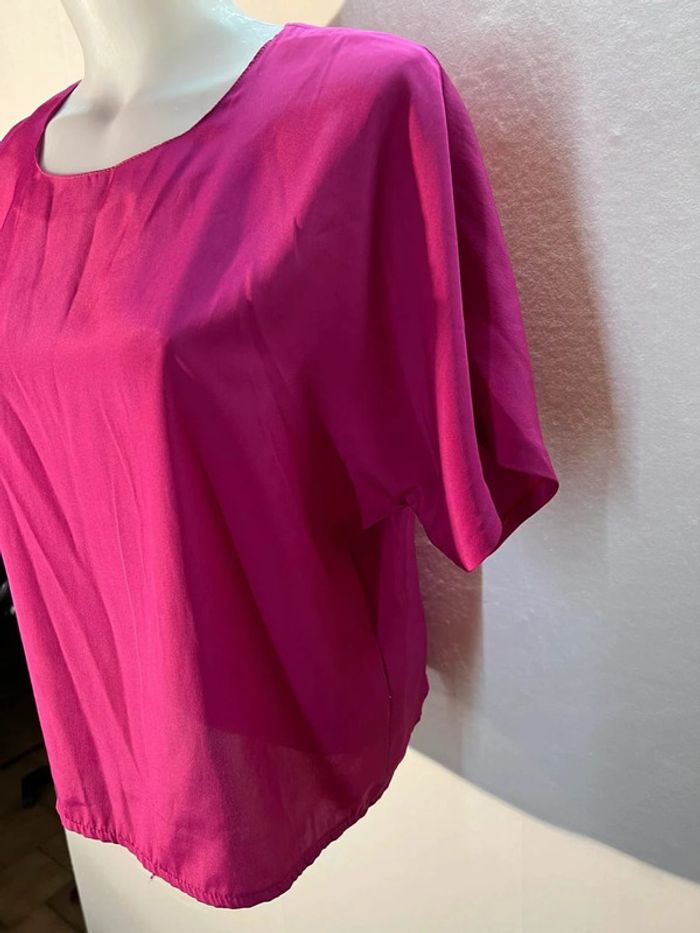 T-Shirt Rose - Taille L - Parfait État. - photo numéro 2
