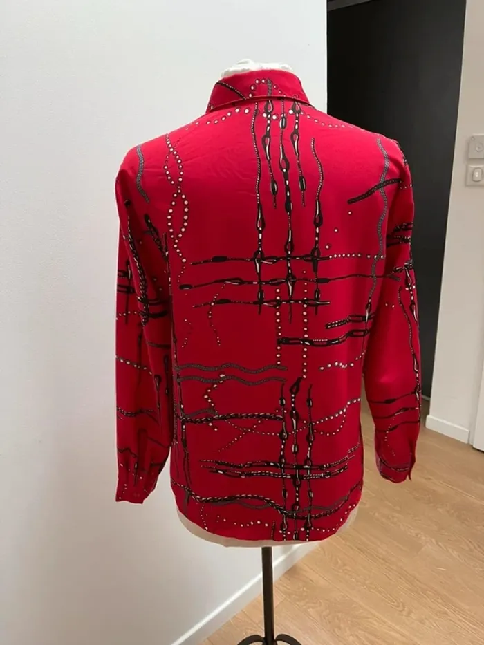 Superbe Chemise Blouse style Vintage Chic 🌸 neuve 40 - photo numéro 6