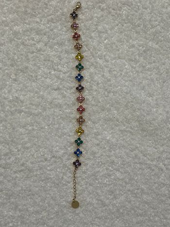 Bracelet  florales multicolore 