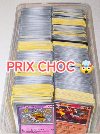 100 cartes Pokémon française 