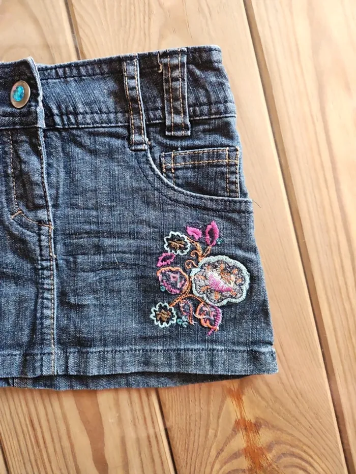 Jupe jeans bébé - photo numéro 2
