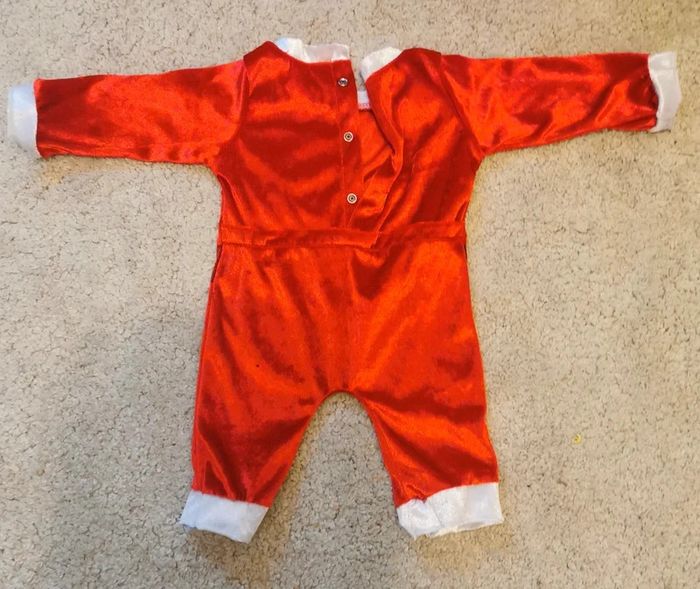 Costume pyjama Noël 6 - 9mois - photo numéro 2